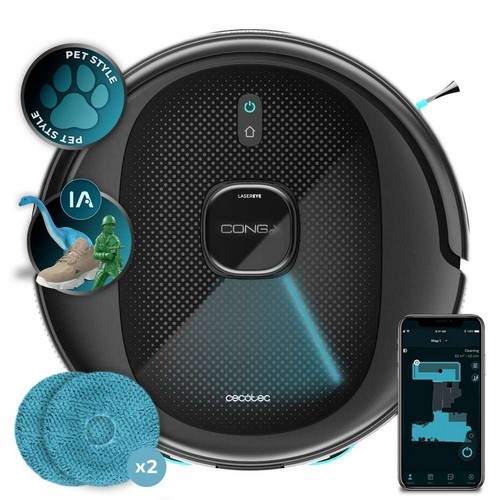 ROBOT ASPIRADOR CONGA 9990 AI SPIN REVOLUTION ULTR